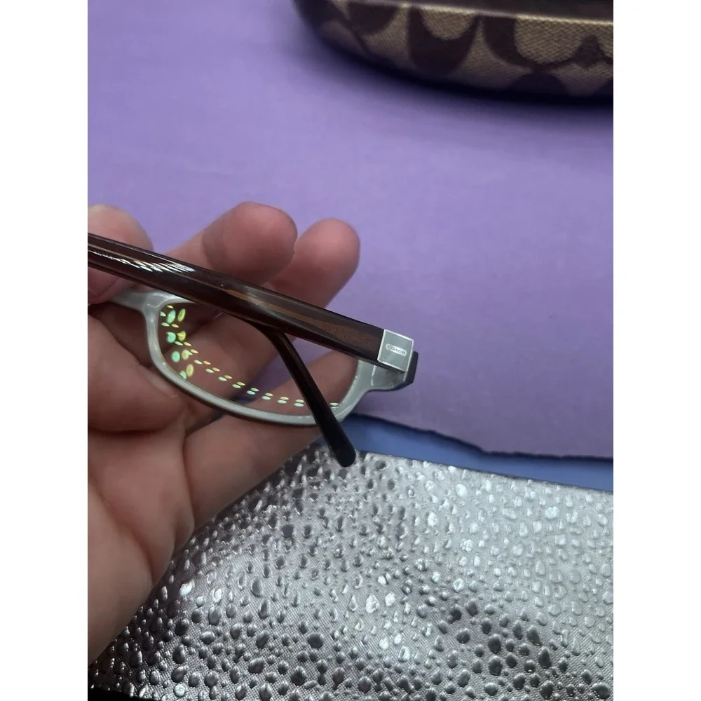 Coach Marlie (533) Brown Designer Eyeglass Frames Glasses & Case